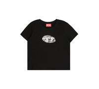 DIESEL Maglietta grigio / nero / bianco Bambini DIESEL 164 grigio / nero / bianco