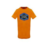 DIESEL Maglietta navy / giallo / nero / bianco Uomo DIESEL S