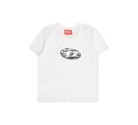 DIESEL Maglietta nero / argento / bianco Bambini DIESEL 164 nero / argento / bianco
