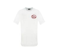 DIESEL Maglietta 'Novara' rosso / bianco Uomo DIESEL XL