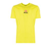 Diesel - Magliette Classica Collo Rotondo - - Tops - Uomo - Giallo - L