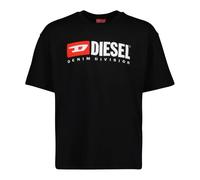 Diesel - Magliette in Cotone Nera T-Boxt-Div - - Tops - Uomo - Nero - 2XL