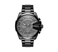 Diesel - Mega Chief Chronograph - - Accessories - Uomo - Nero - ONE SIZE