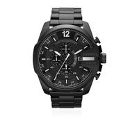 Diesel - Mega Chief Watch - - Accessories - Uomo - Nero - ONE SIZE