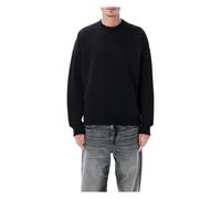 Diesel - Mega Oval D Crewneck - - Sweatshirts & Hoodies - Uomo - Nero - M