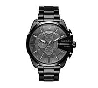 DIESEL MEN'S BLACK STEEL BRACELET & CASE QUARTZ CHRONOGRAPH WATCH DZ4355