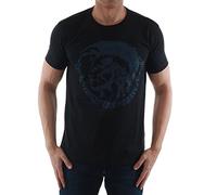 Diesel Men's T-Diego-FR, Maglietta Uomo, Nero, Medium