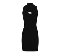 Diesel - Mini Abito Nero Avvolgente Aderente - - Dresses - Donna - Nero - M