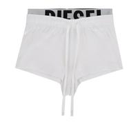 Diesel, ,Shorts ,Donna ,Bianco ,M Miranda D-Pop Logo Shorts