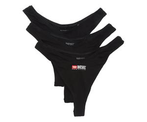 Diesel - Nucleo 3-Pack Stile Punchy - - Underwear - Donna - Nero - M