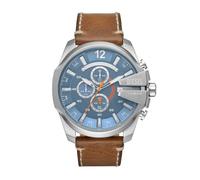 Diesel Orologio Analogico al Quarzo Uomo con Cinturino in Pelle DZ4458