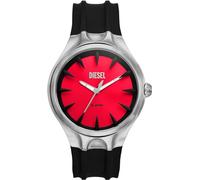 Diesel Orologio Analogico al Quarzo Uomo con Cinturino in Silicone DZ2202
