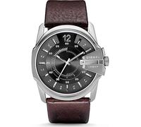 DIESEL Orologio analogico 'Master Chief' marrone scuro / nero / argento Uomo DIESEL One Size marrone scuro / nero / argento