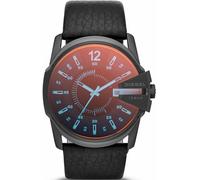 DIESEL Orologio analogico 'Master Chief' rosso / nero Uomo DIESEL One Size rosso / nero