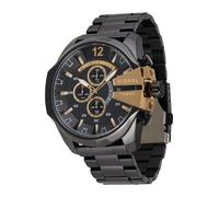 DIESEL Orologio analogico 'MEGA CHIEF, DZ4338' oro / nero Uomo DIESEL One Size oro / nero