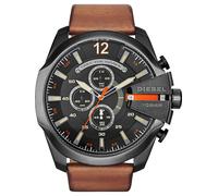 DIESEL Orologio analogico 'Mega Chief' marrone chiaro / nero Uomo DIESEL One Size