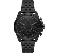 Diesel Orologio Baby Chief da Uomo, Movimento al Quarzo, Cassa in Acciaio Inossidabile Nero da 48 mm con Bracciale in Acciaio Inossidabile, DZ4617