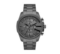 Diesel Orologio da uomo Mega Chief Slim Cronografo grigio in acciaio inossidabile (Modello: DZ4676), grigio