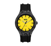 Diesel - Orologio da uomo Streamline a tre lancette, in acciaio inossidabile color canna di fucile, DZ2201