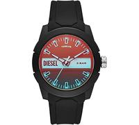 Diesel Double Up Silicone Strap MultiColour Dial Quartz DZ1982 Mens Watch
