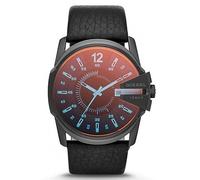 Diesel Orologio Master Chief Series da uomo, movimento a tre lancette con data e Cinturino in acciaio inossidabile o in pelle
