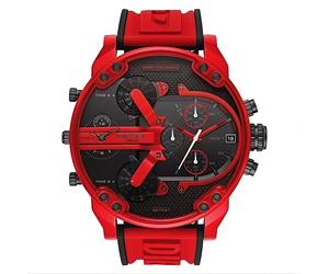 Diesel - Orologio Mr Daddy 2.0 - - Accessories - Uomo - Rosso - ONE SIZE