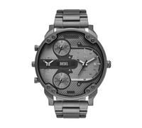 Diesel Orologio Mr. Daddy da uomo, Movimento multifunzionale al quarzo a tre lancette con cinturino in acciaio inossidabile