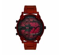 Diesel Orologio Mr. Daddy da uomo, Movimento multifunzionale al quarzo a tre lancette con cinturino in acciaio inossidabile