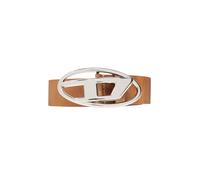 Diesel - Oval D Logo B-1Dr Belt - - Accessories - unisex - Marrone - 80 CM