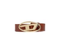 Diesel - Oval D Logo B-1Dr Belt - -Accessories -Uomo -Marrone -80 CM