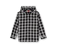 Diesel - Hooded Shirt - - Shirts - Uomo - Grigio - 2XL