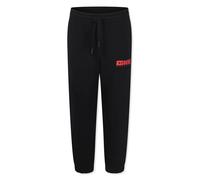 Diesel pantaloni joggers in felpa con logo nero 14a