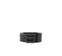 Diesel Pc B-Monogram Le Belt Cintura, Nero, 80 Unisex-Adulto