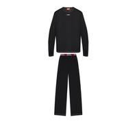 Diesel - Pigiama a due pezzi - - Nightwear & Lounge - Uomo - Nero - 2XL
