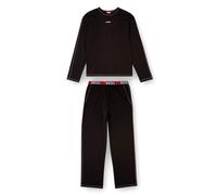 DIESEL Pigiama lungo 'NOLAN' rosso / nero / bianco Uomo - Premium - Biancheria e abbigliamento da mare - Intimo - Pigiami DIESEL M