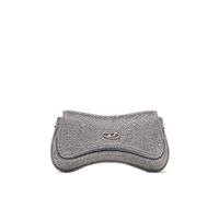 Diesel - Play Shoulder Bag - -Bags -Donna -Grigio -ONE SIZE