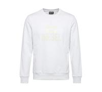 DIESEL Pullover 'S-GIR TONE ON TONE' bianco Uomo - PROMO - Pullover e cardigan - Pullover - Pullover girocollo DIESEL L