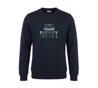 DIESEL Pullover 'S-GIR TONE ON TONE' navy Uomo - PROMO - Pullover e cardigan - Pullover - Pullover girocollo DIESEL XXXL