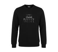 DIESEL Pullover 'S-GIR TONE ON TONE' nero Uomo - PROMO - Pullover e cardigan - Pullover - Pullover girocollo DIESEL XXL