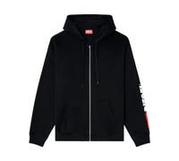 Diesel - Oval D Embroidered T-shirt - -Sweatshirts & Hoodies -Uomo -Nero -L
