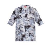 Diesel - S-Brack Dolphin-Print Shirt - - Shirts - Uomo - Multicolore - M