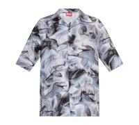 Diesel - S-Brack-Dolphin Shirt - - Shirts - Uomo - Grigio - L