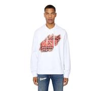 Diesel S-Ginn-Hood-E8 Sweater, 100-0bawt, XXL Uomo