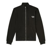 Diesel - S-Ginn-Zip-Iod Felpa - - Sweatshirts & Hoodies - Uomo - Nero - S