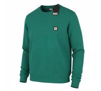 DIESEL S-Girk-K12 Felpa Uomo L Verde Cotone Girocollo A Tiro