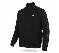 DIESEL S-Lock-D Felpa Uomo XL Nera Collo Alto Zip Track Top