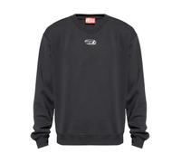 Diesel - S-norm-iod Sweatshirt - -Sweatshirts & Hoodies -Uomo -Nero -L