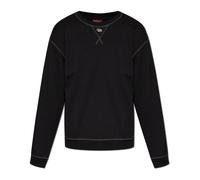 Diesel - S-Norm-Tr Felpa - - Sweatshirts & Hoodies - Uomo - Nero - 2XL