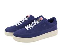 DIESEL S-Sinna Sneakers Basse Da Uomo EU41 In Pelle Bovina Blu RRP160 I