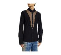 Diesel - S-Sun-Plain Shirt - - Shirts - Uomo - Nero - M